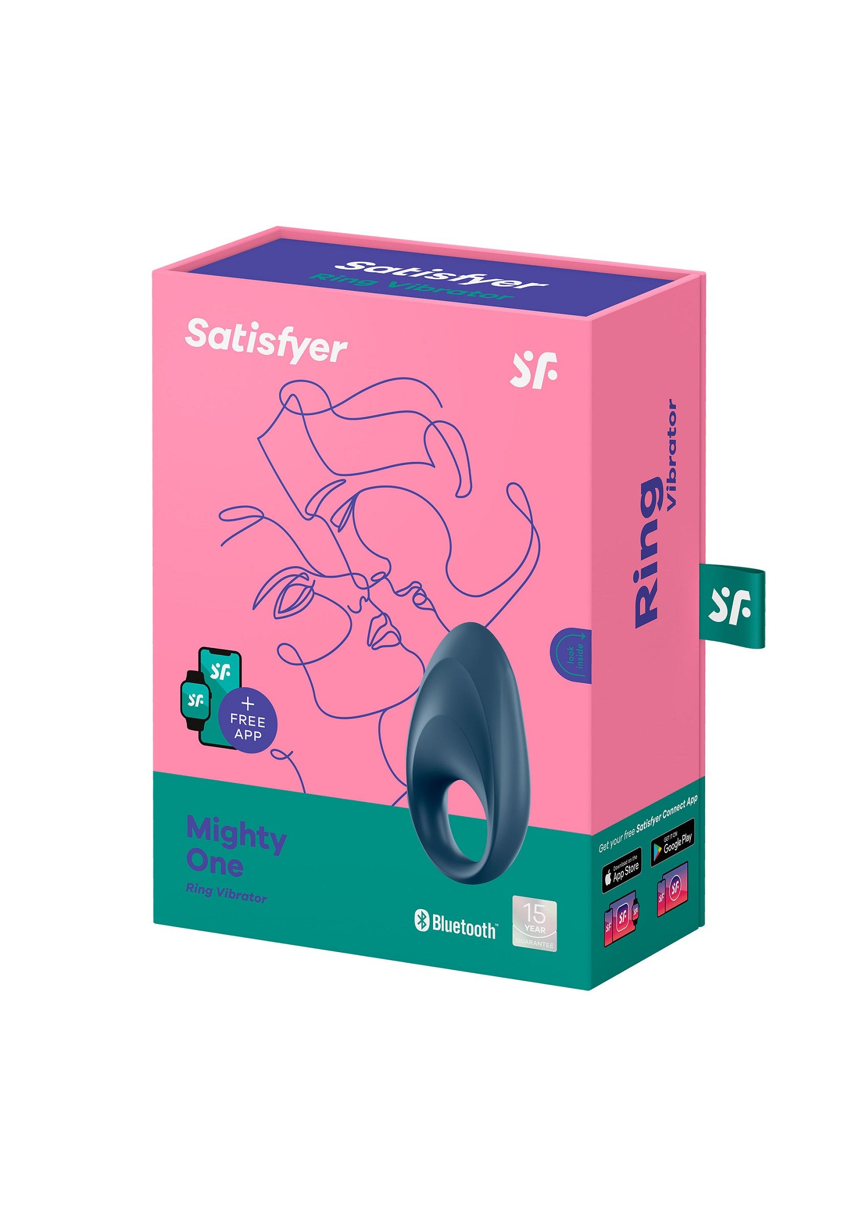 Satisfyer Mighty One Bluetooth + App BLUE - 3