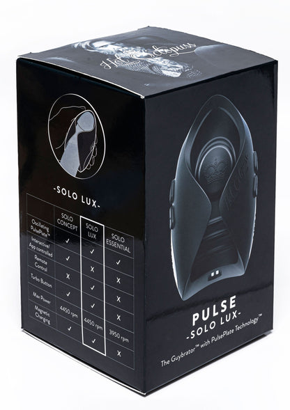 Hot Octopuss Pulse Solo Lux BLACK - 0