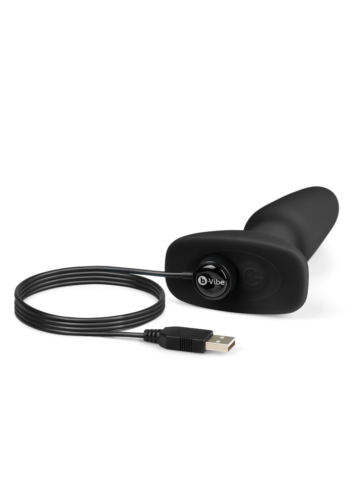 B-Vibe Rimming Plug 2 BLACK - 10