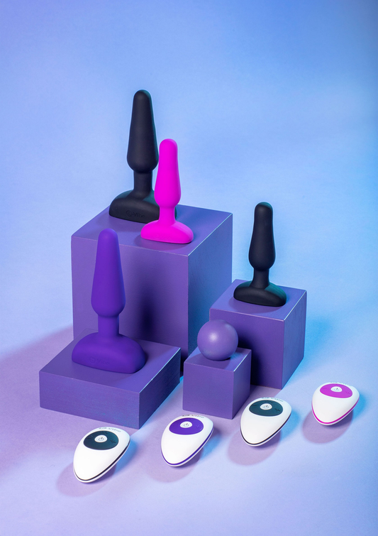 B-Vibe Novice Plug - Fuchsia