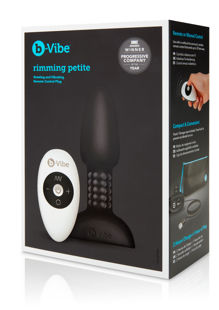 B-Vibe Rimming Petite BLACK - 8