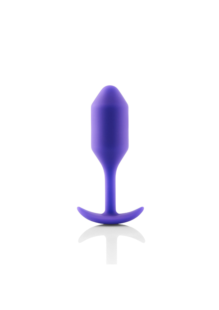 B-Vibe Snug Plug 2 PURPLE - 5