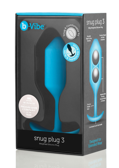 B-Vibe Snug Plug 3 GREEN - 1