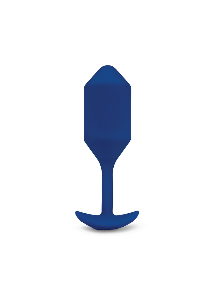 B-Vibe Vibrating Snug Plug 4 BLUE - 3