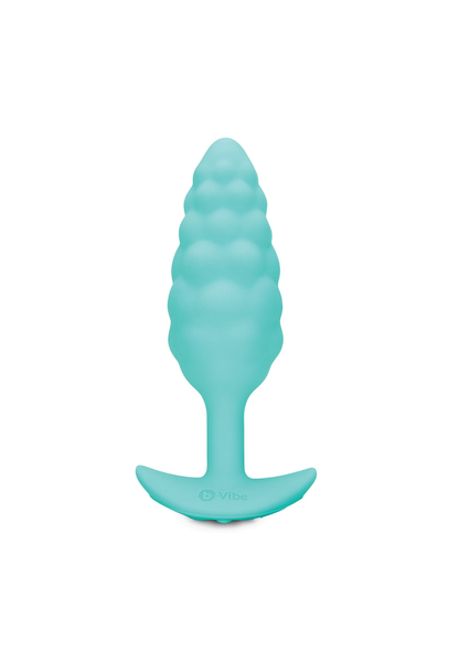 B-Vibe Bump Texture Plug AQUA - 8