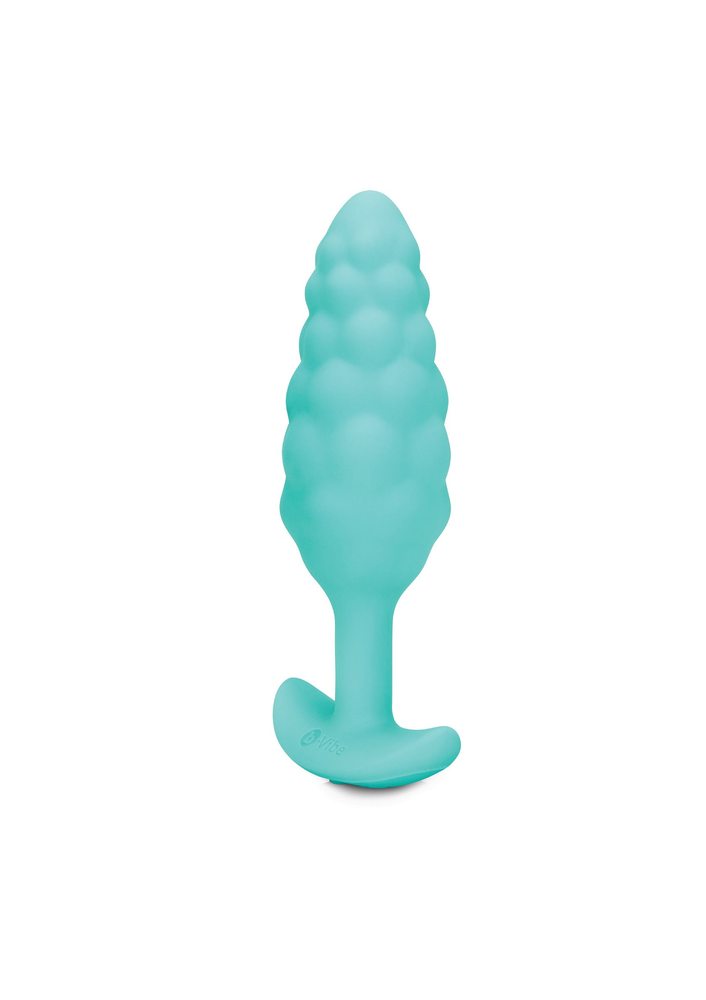 B-Vibe Bump Texture Plug AQUA - 7