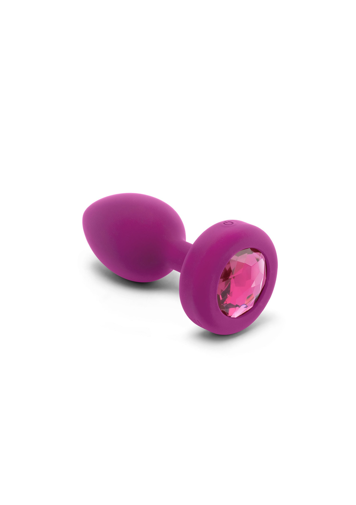 B-Vibe Vibrating Jewel Plug S/M FUCHSIA - 2