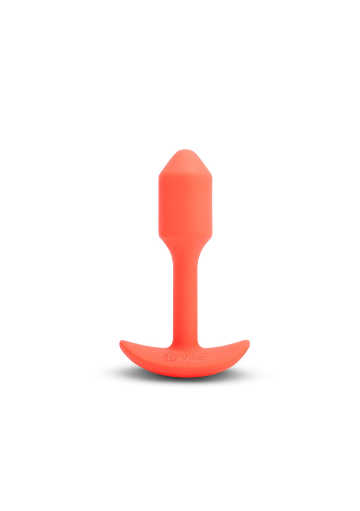 B-Vibe Vibrating Snug Plug S ORANGE - 8