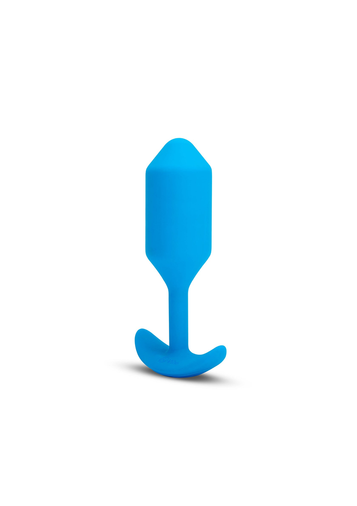 B-Vibe Vibrating Snug Plug L BLUE - 1