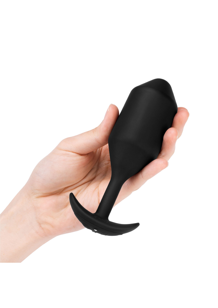 B-Vibe Vibrating Snug Plug XXL BLACK - 1