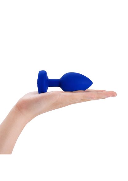 B-Vibe Vibrating Jewel Plug L/XL BLUE - 2