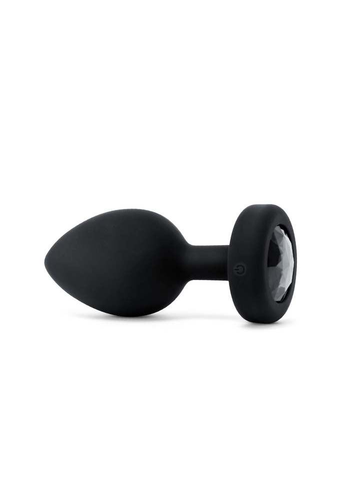 B-Vibe Vibrating Jewel Plug XXL BLACK - 4