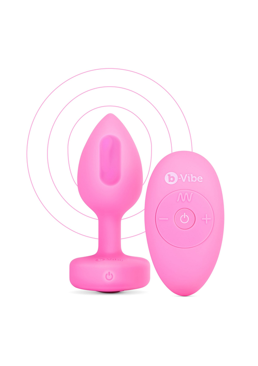 B-Vibe Vibrating Heart Plug S/M