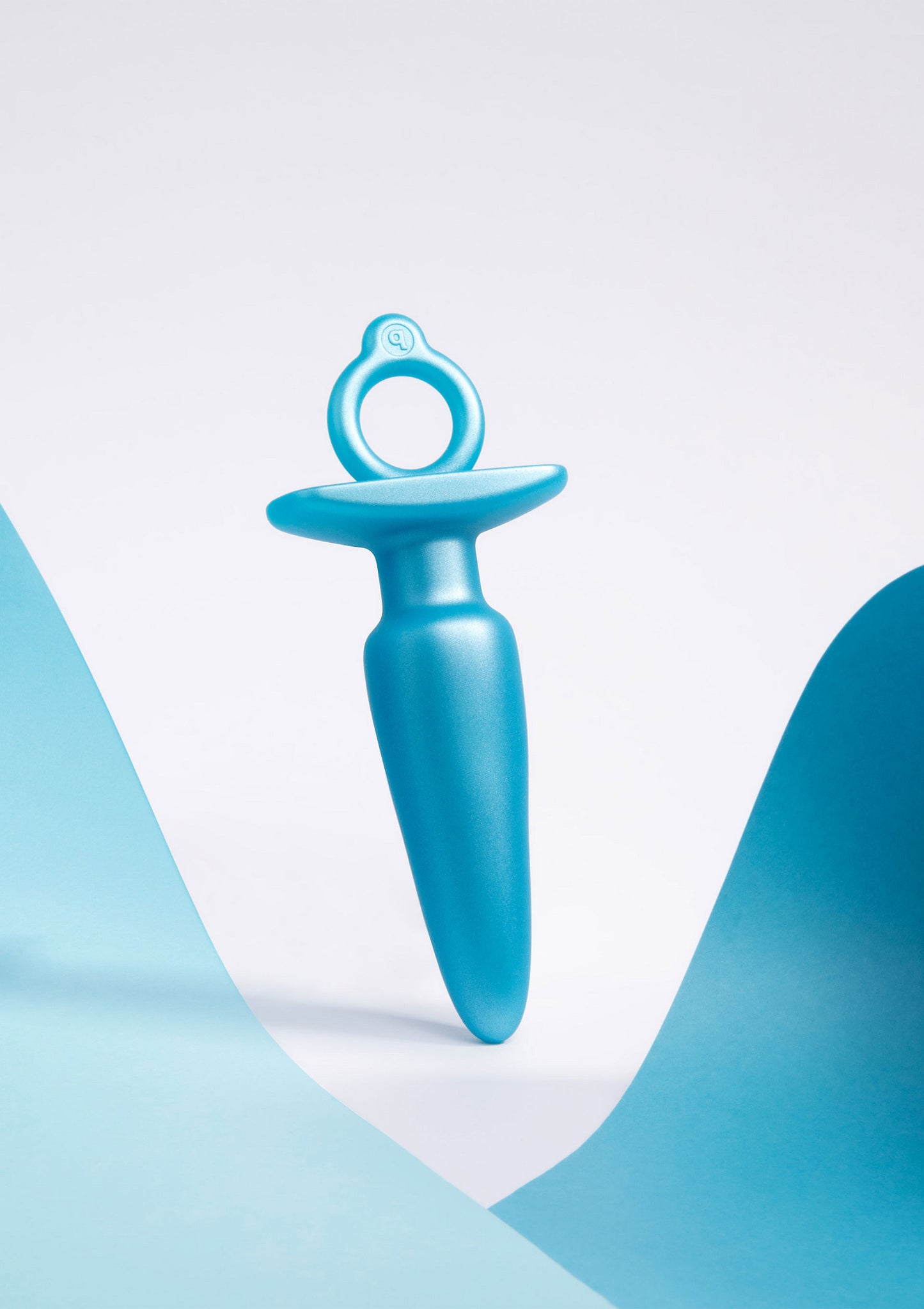 B-Vibe Sleek Plug AQUA - 0