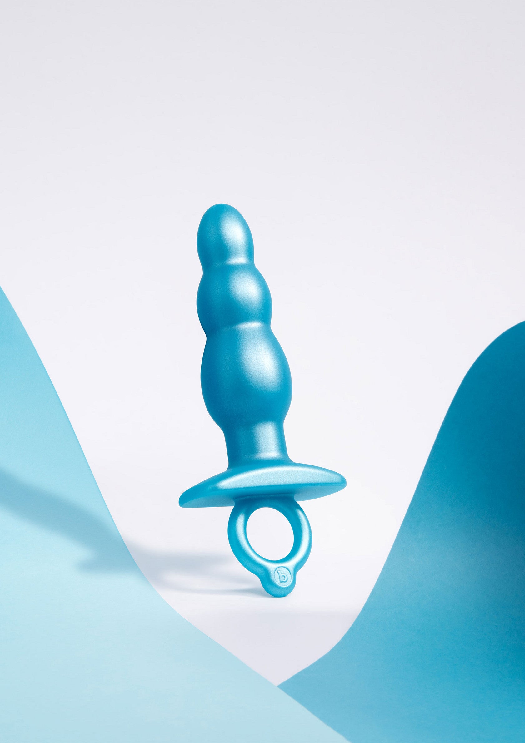 B-Vibe Bounce Plug AQUA - 6