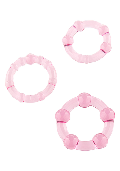 Stay Hard - Three Rings PINK - 0