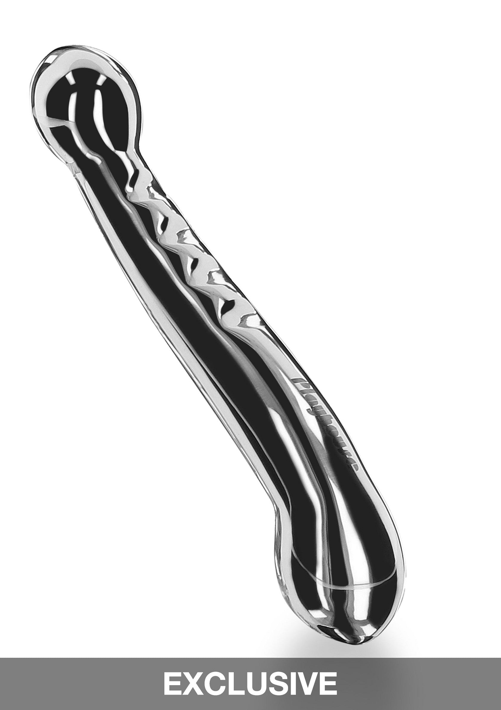 Playhouse Steel Pleasure 7' Pleasure Steel Dildo SILVER - 7