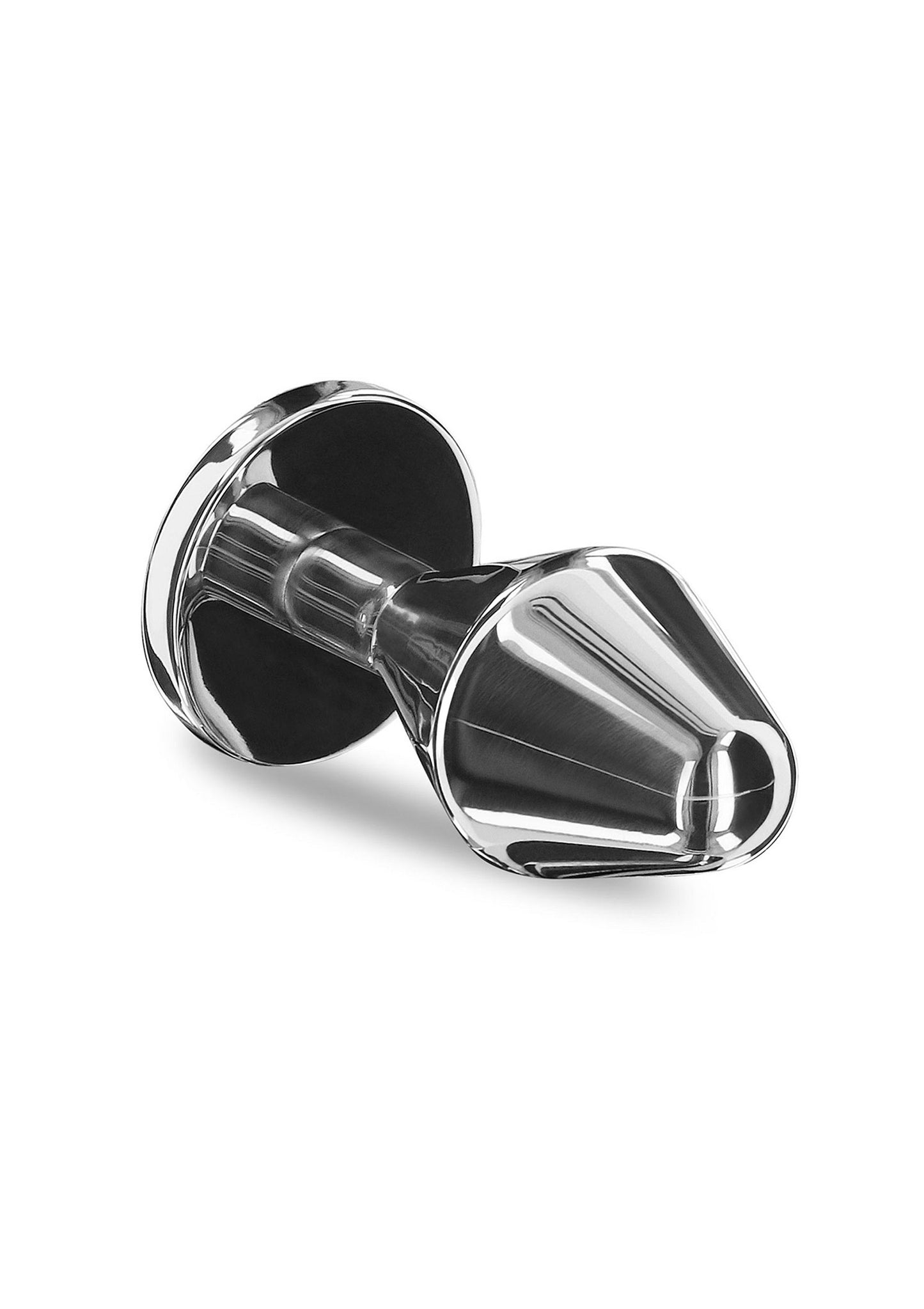 Playhouse Steel Pleasure Massive Steel Butt Plug - M SILVER - 8