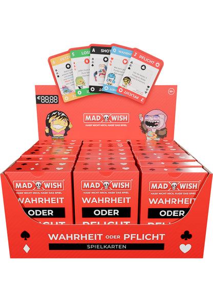 MadWish Playing Cards Display (24 pcs) GERMAN - 2