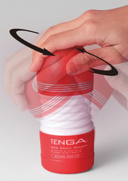 Tenga Rolling Head Cup Medium RED - 2