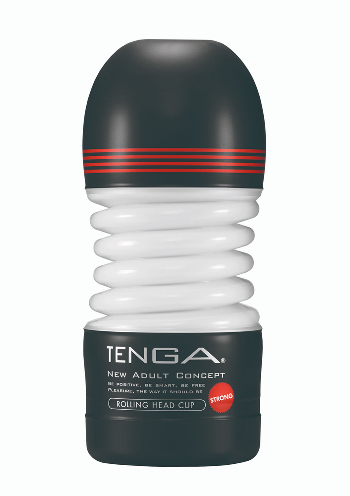 Tenga Rolling Head Cup Strong BLACK - 0