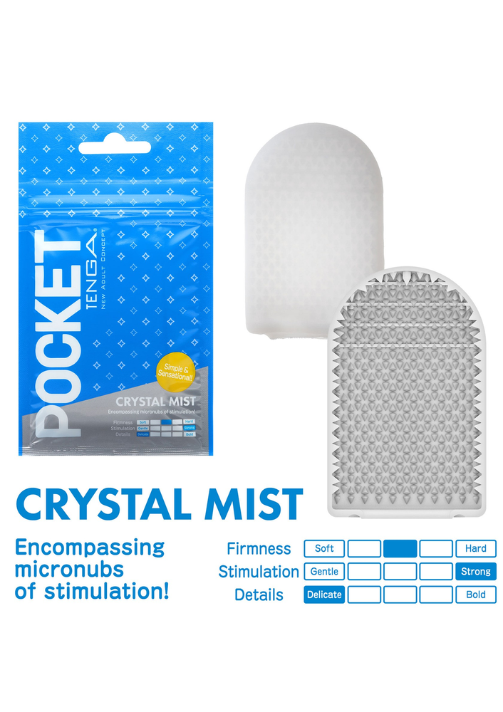 Tenga Pocket Crystal Mist TRANSPA - 3