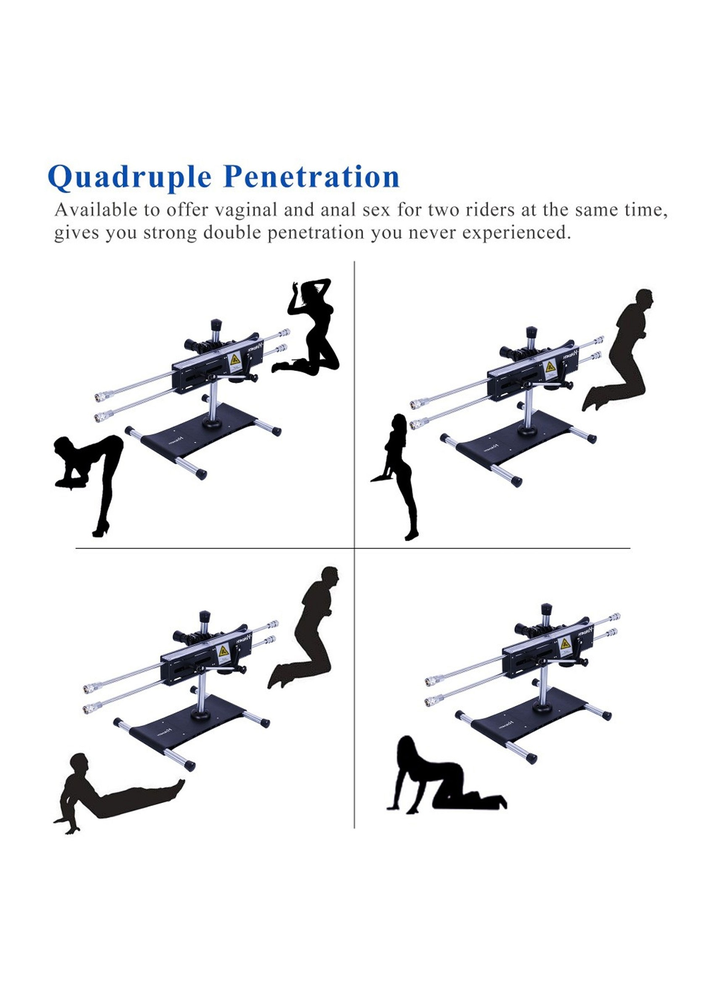 HiSmith Premium 4 Fuck Machine 2.0 BLACK - 10