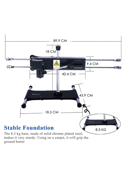 HiSmith Premium 4 Fuck Machine 2.0 BLACK - 8