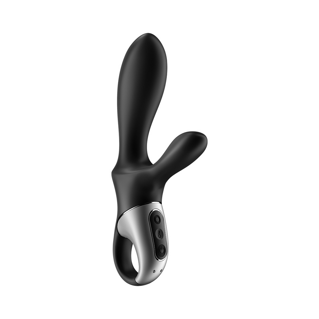 Heat Climax - Warming Anal Vibrator - Black Zwart - 1