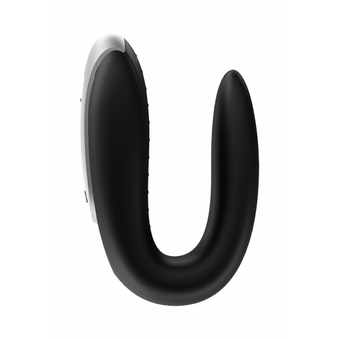 Double Fun - Partner Vibrator - Black Zwart - 3