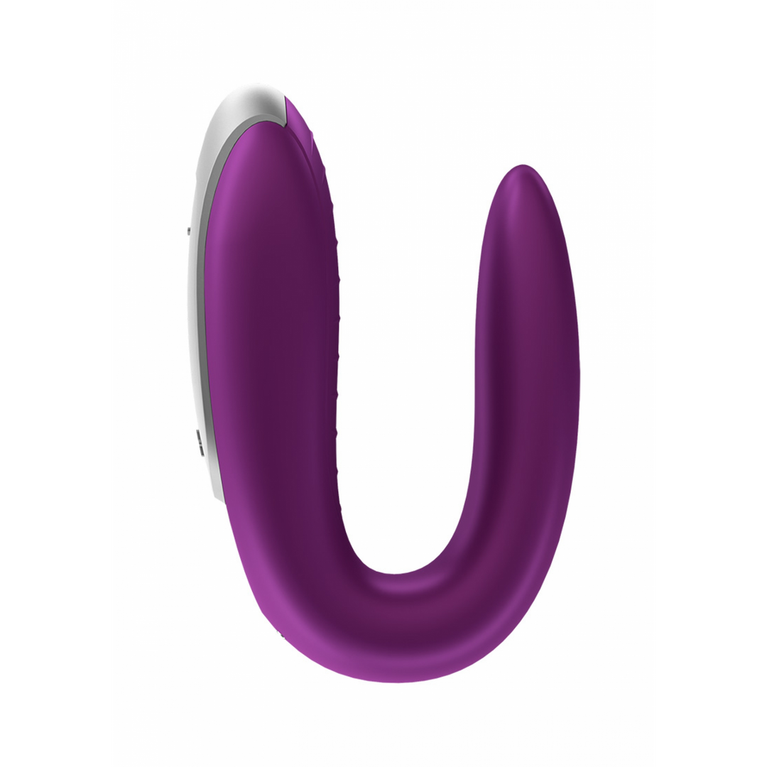 Double Fun - Partner Vibrator - Violet Paars - 0