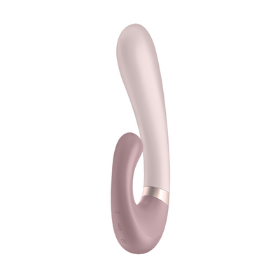 Heat Wave - Warming Vibrator and Clitoral Stimulator - Mauve Paars - 1