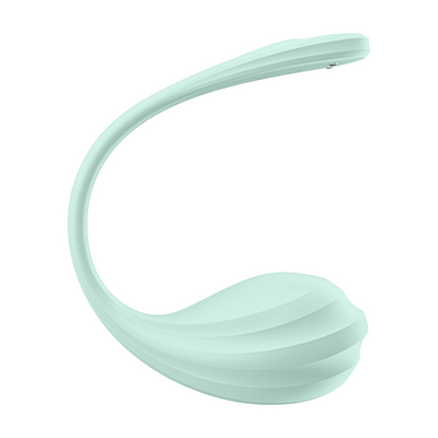 Smooth Petal Connect App - Wearable Couple Vibrator - Mint Groen - 3