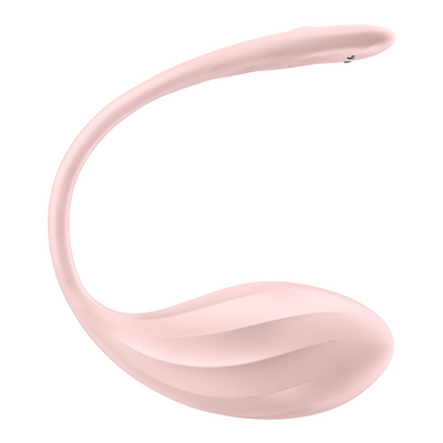 Ribbed Petal Connect App - Wearable Couple Vibrator - Rose Roze - 3