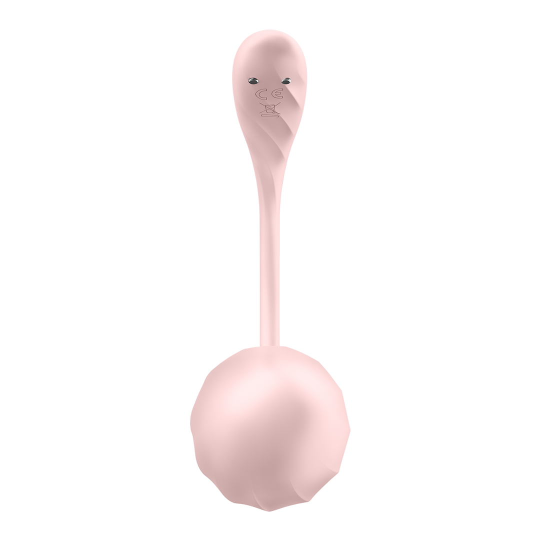 Ribbed Petal Connect App - Wearable Couple Vibrator - Rose Roze - 4