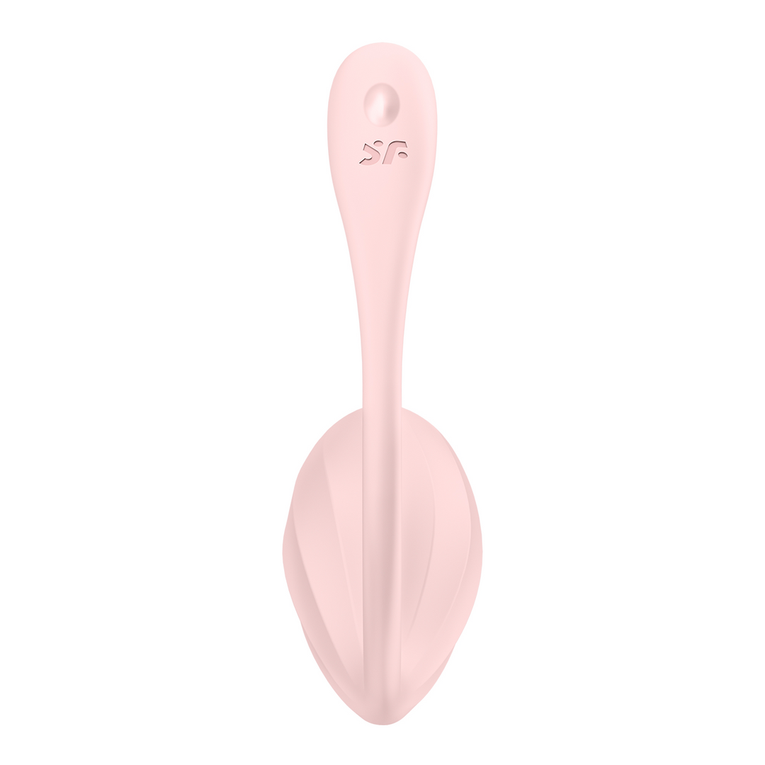 Ribbed Petal Connect App - Wearable Couple Vibrator - Rose Roze - 6