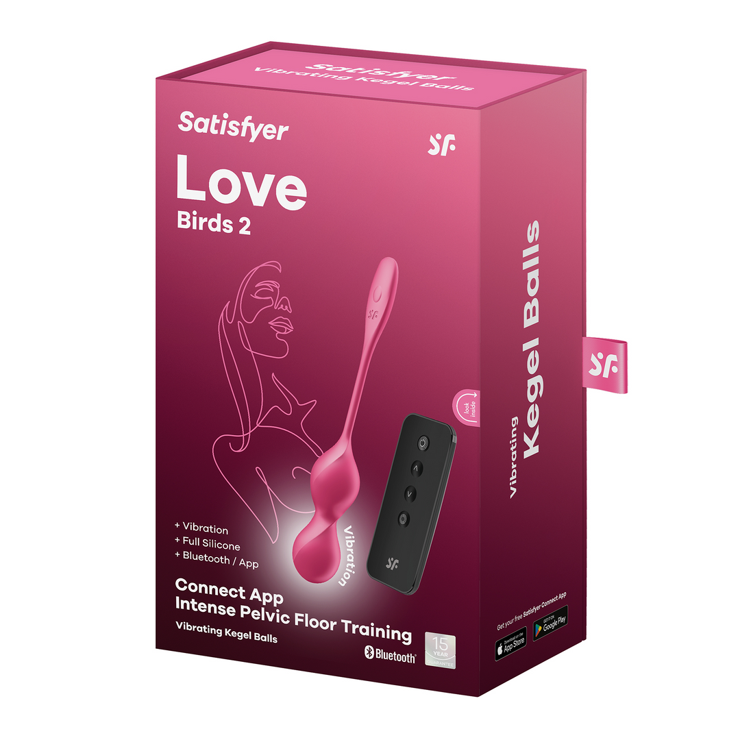 Love Birds 2 - Kegel Exercises and G-spot Stimulation - Pink Roze - 5