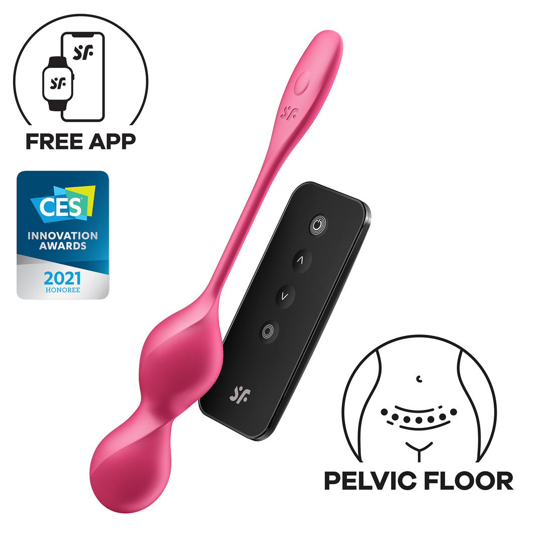 Love Birds 2 - Kegel Exercises and G-spot Stimulation - Pink Roze - 3