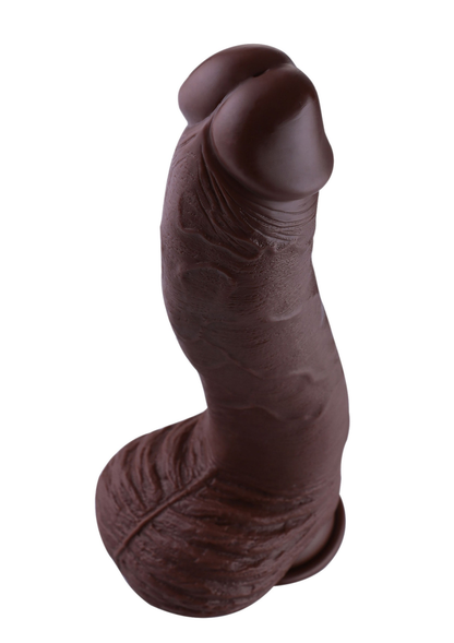 HiSmith KlicLok Dildo 32 cm BROWN - 1