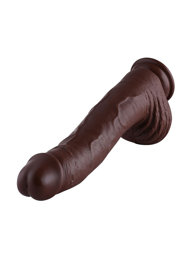 HiSmith KlicLok Dildo 32 cm BROWN - 0