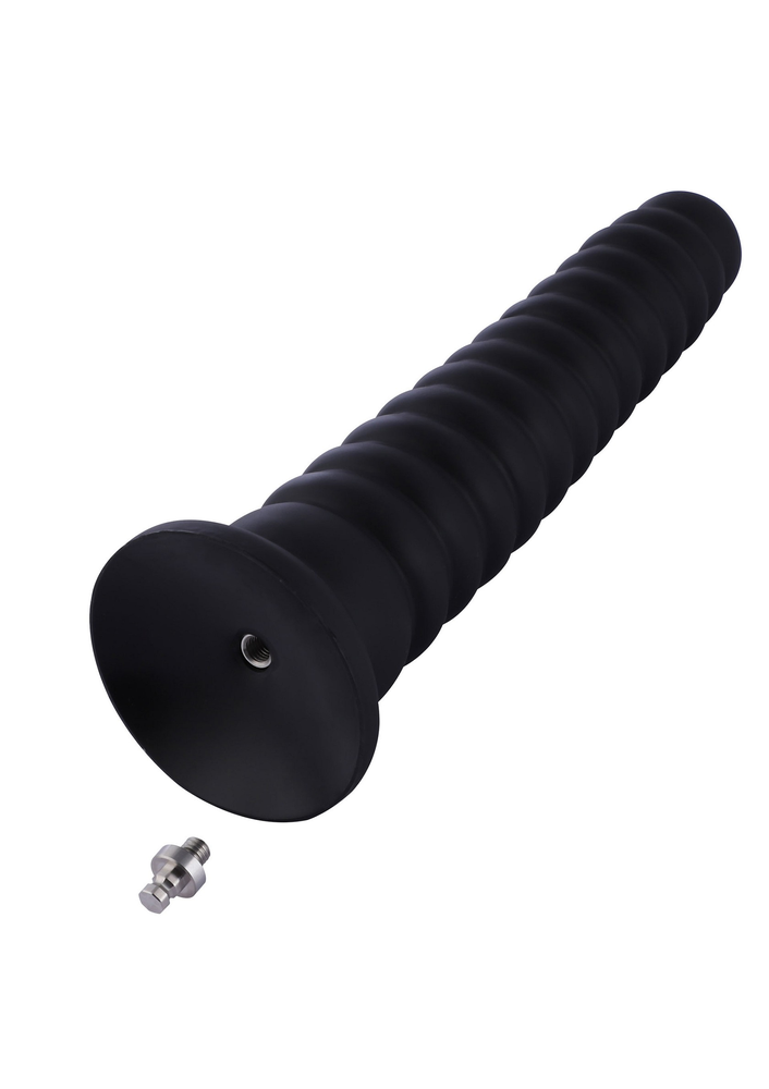 HiSmith KlicLok Dildo 25 cm BLACK - 4