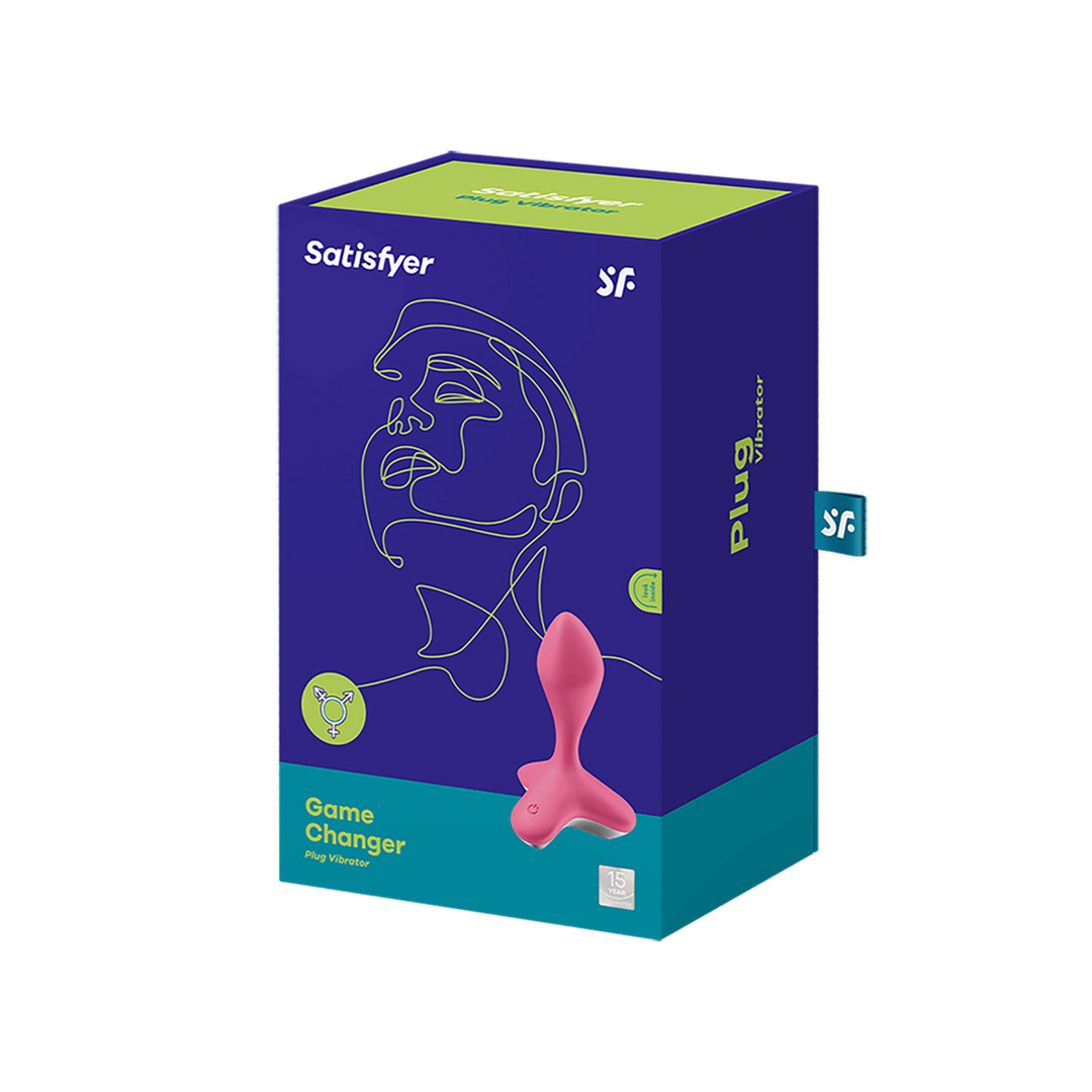 Game Changer - Vibrating Anal Plug - Pink Roze - 0