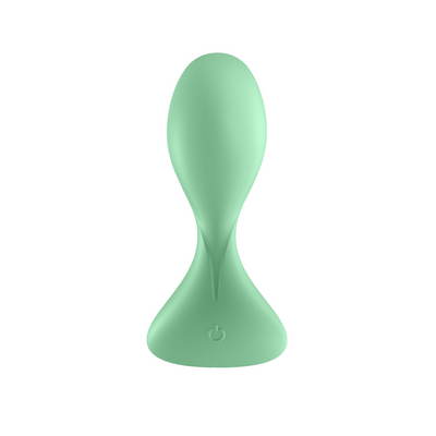 Trendsetter - Vibrating Butt Plug - Light Green Groen - 0