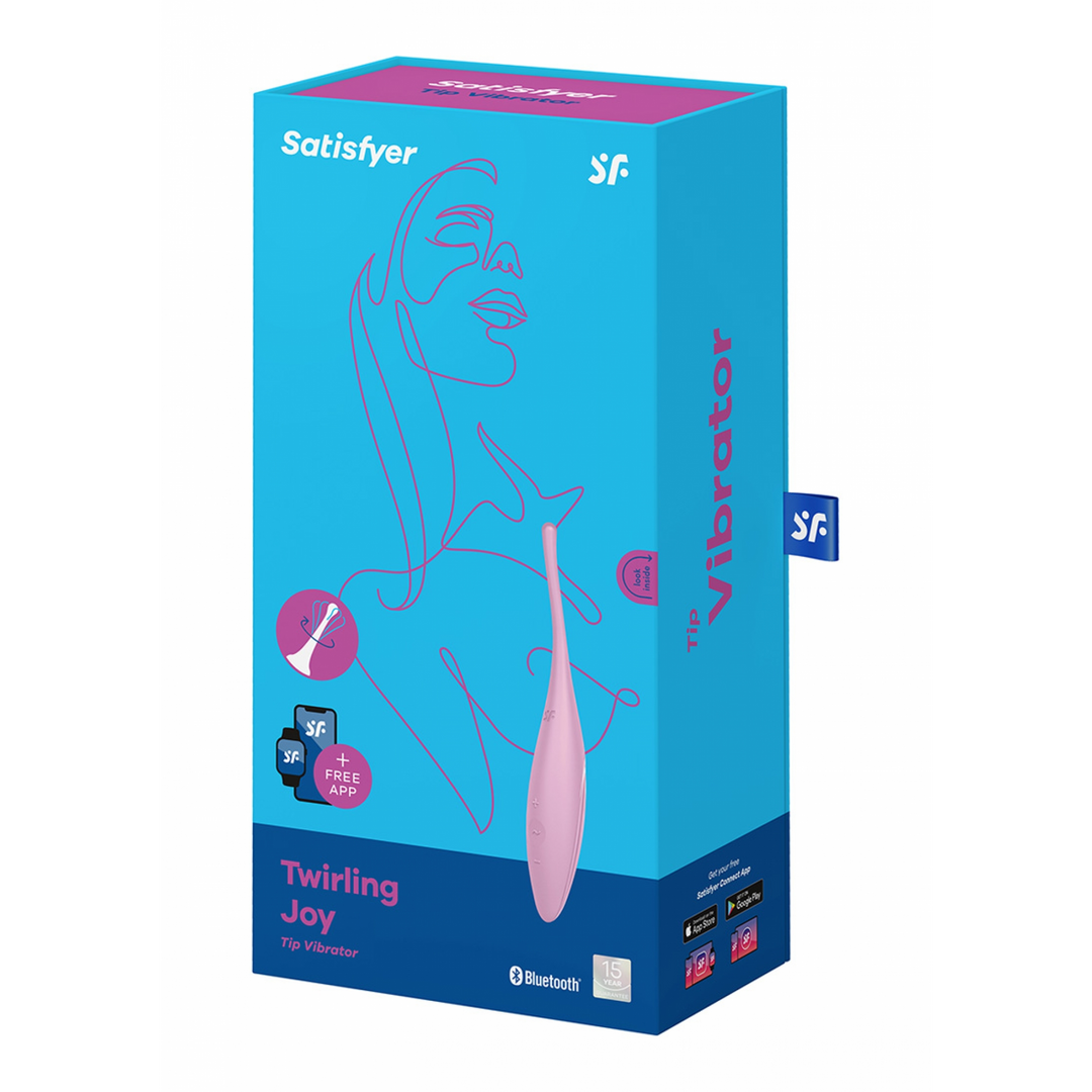 Twirling Joy - Tip Vibrator - Pink Roze - 0