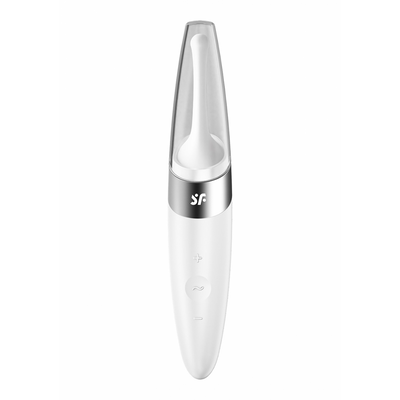 Twirling Delight - Tip Vibrator - White Wit - 1