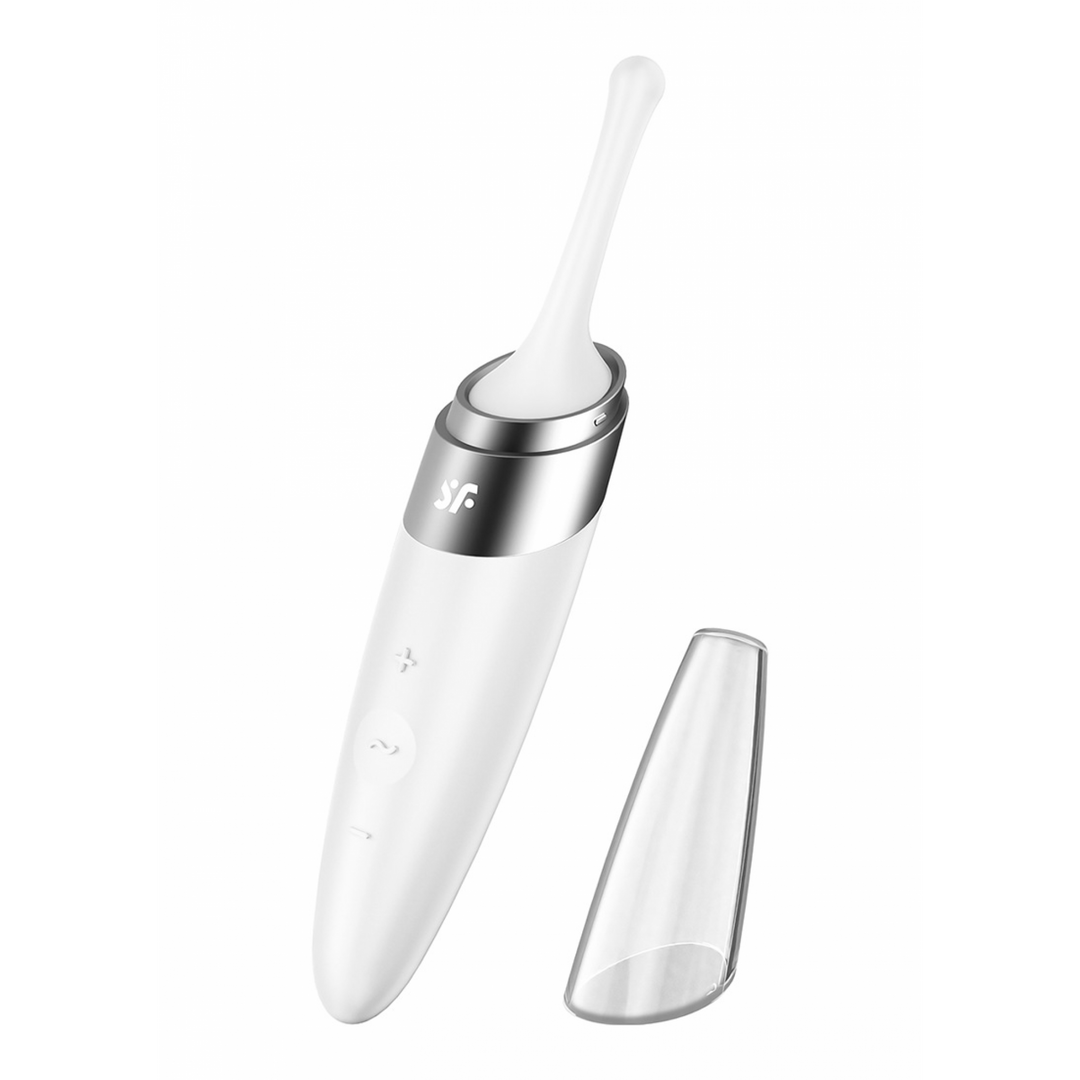 Twirling Delight - Tip Vibrator - White Wit - 3