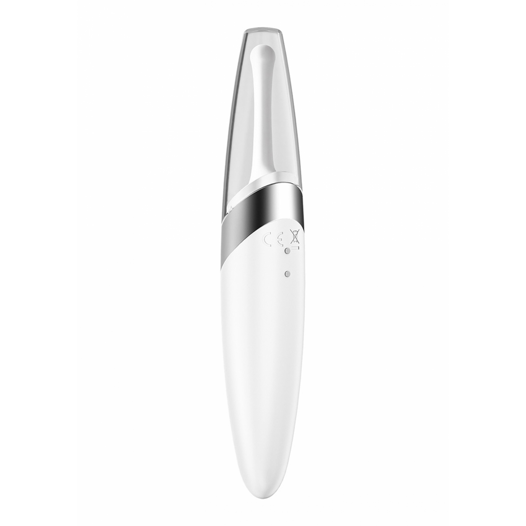 Twirling Delight - Tip Vibrator - White Wit - 0