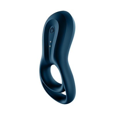 Epic Duo Ring - Double Ring Vibrating Cockring - Dark Blue Blauw - 3