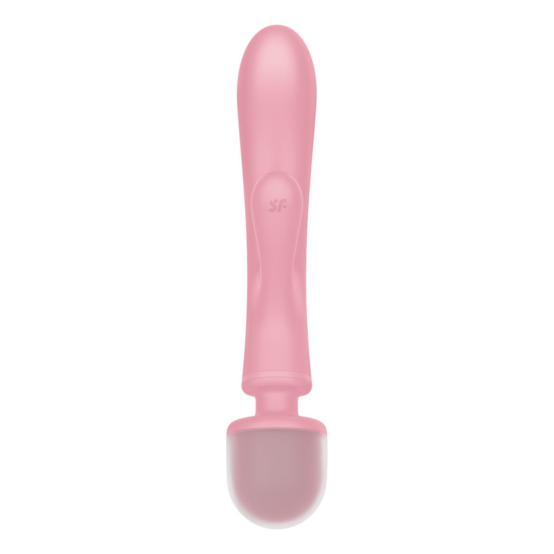 Triple Lover - Hybrid Wand Vibrator - Pink Roze - 1