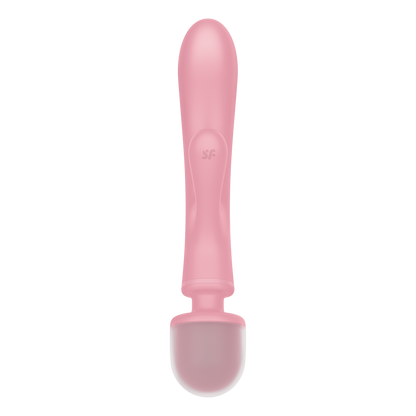 Triple Lover - Hybrid Wand Vibrator - Pink Roze - 1